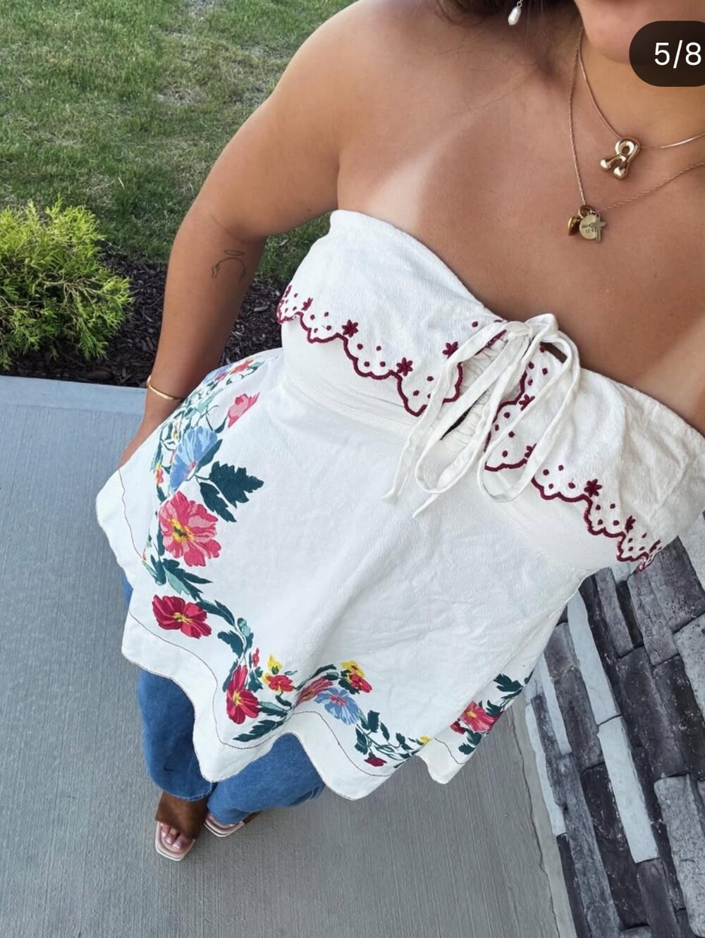 NWOT Free People Little Love Printed Tunic